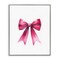 Stupell Industries Dark Magenta Ribbon Framed Giclee Wall Art Design by Amanda Greenwood